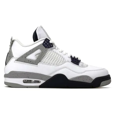 PK God Batch  Air Jordan 4 Retro White Midnight Navy DH6927-140 02