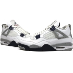 PK God Batch  Air Jordan 4 Retro White Midnight Navy DH6927-140