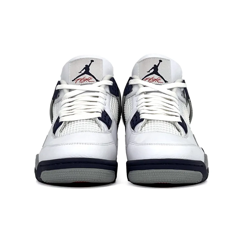 PK God Batch  Air Jordan 4 Retro White Midnight Navy DH6927-140