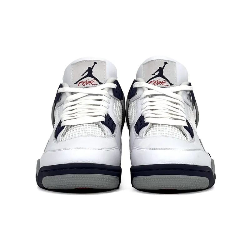 PK God Batch  Air Jordan 4 Retro White Midnight Navy DH6927-140