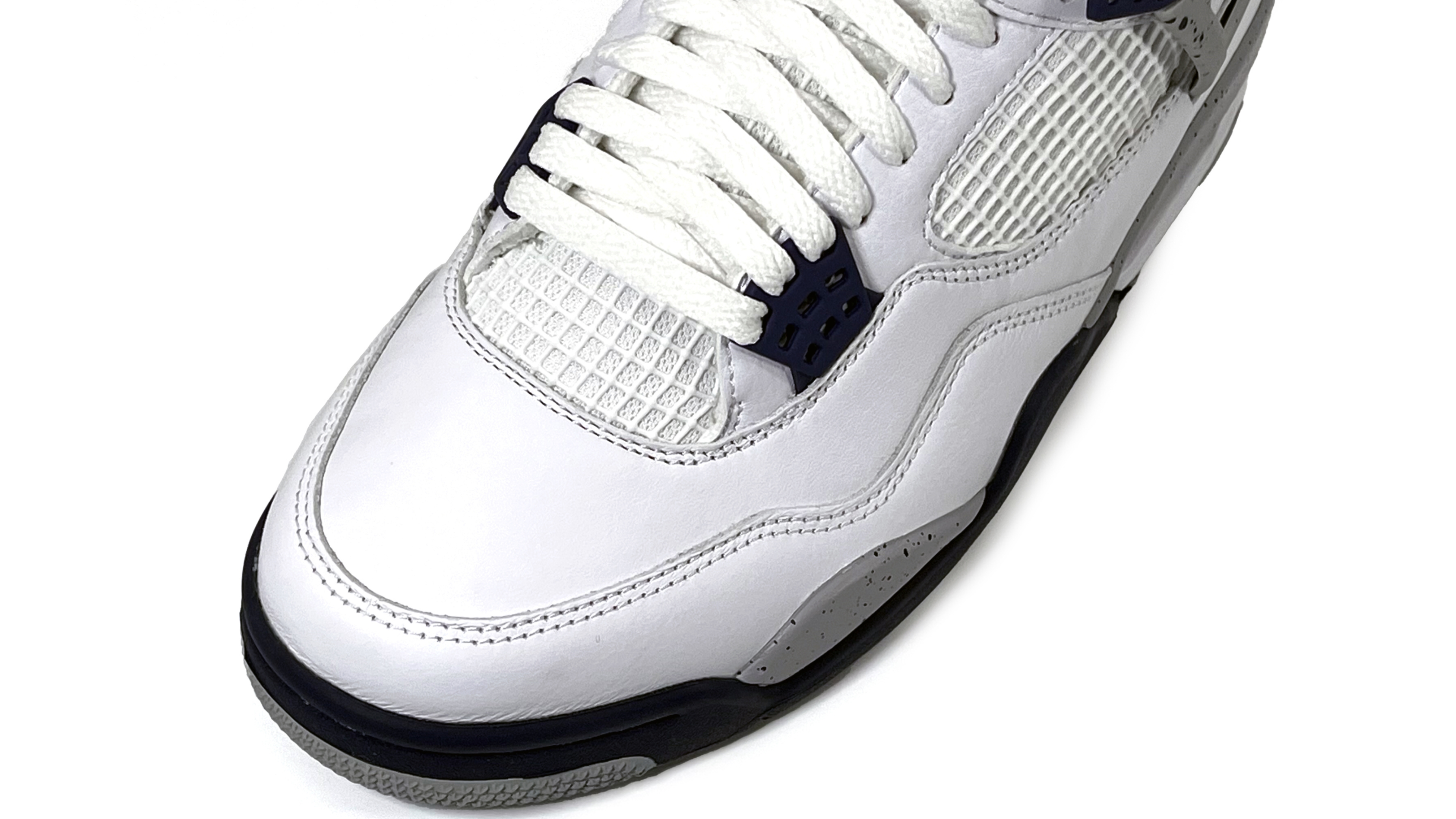 PK God Batch  Air Jordan 4 Retro White Midnight Navy DH6927-140