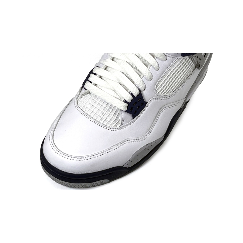 PK God Batch  Air Jordan 4 Retro White Midnight Navy DH6927-140