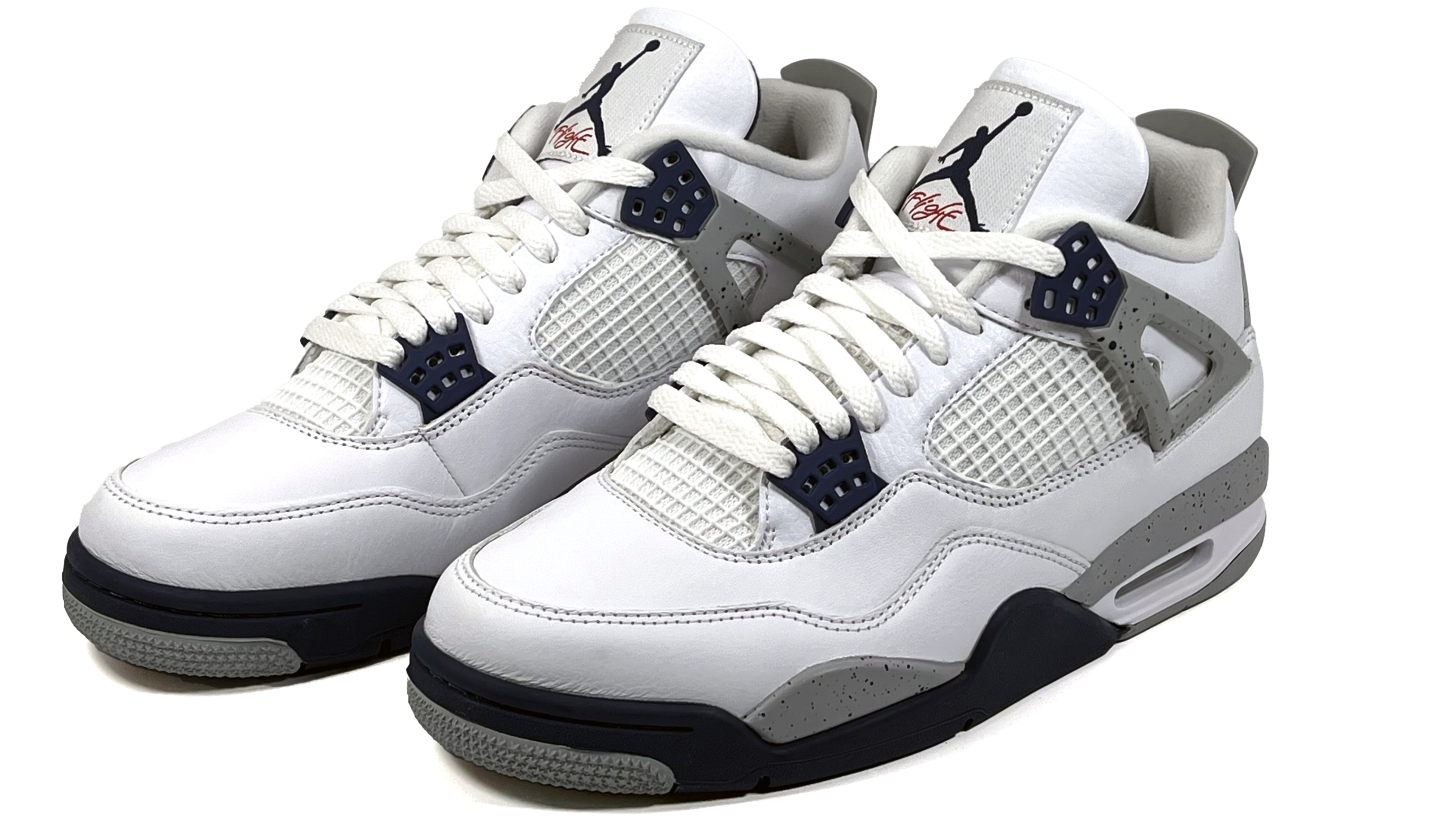 PK God Batch  Air Jordan 4 Retro White Midnight Navy DH6927-140