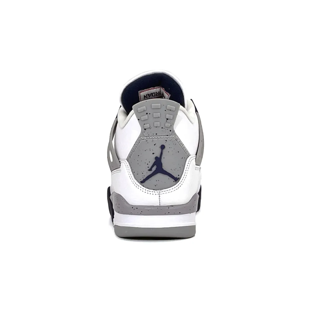 PK God Batch  Air Jordan 4 Retro White Midnight Navy DH6927-140