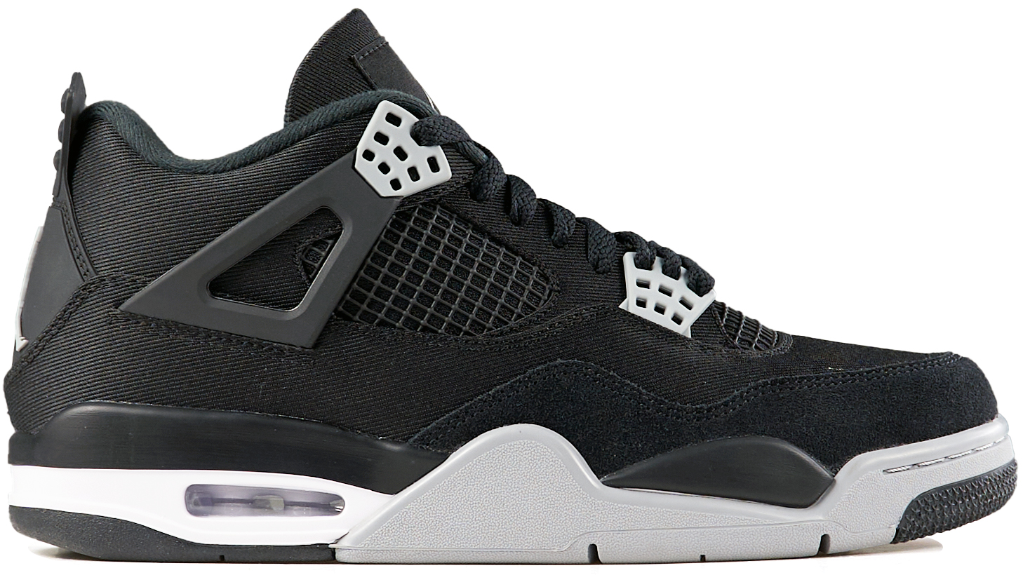 PK God Batch Air Jordan 4 Retro Black Canvas DH7138-006
