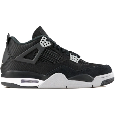 PK God Batch Air Jordan 4 Retro Black Canvas DH7138-006 02