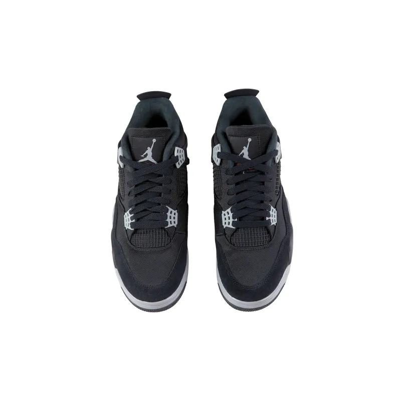 PK God Batch Air Jordan 4 Retro Black Canvas DH7138-006