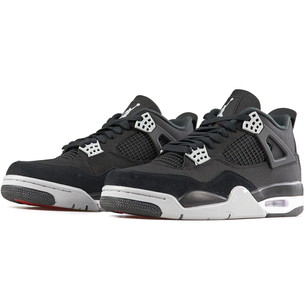 PK God Batch Air Jordan 4 Retro Black Canvas DH7138-006