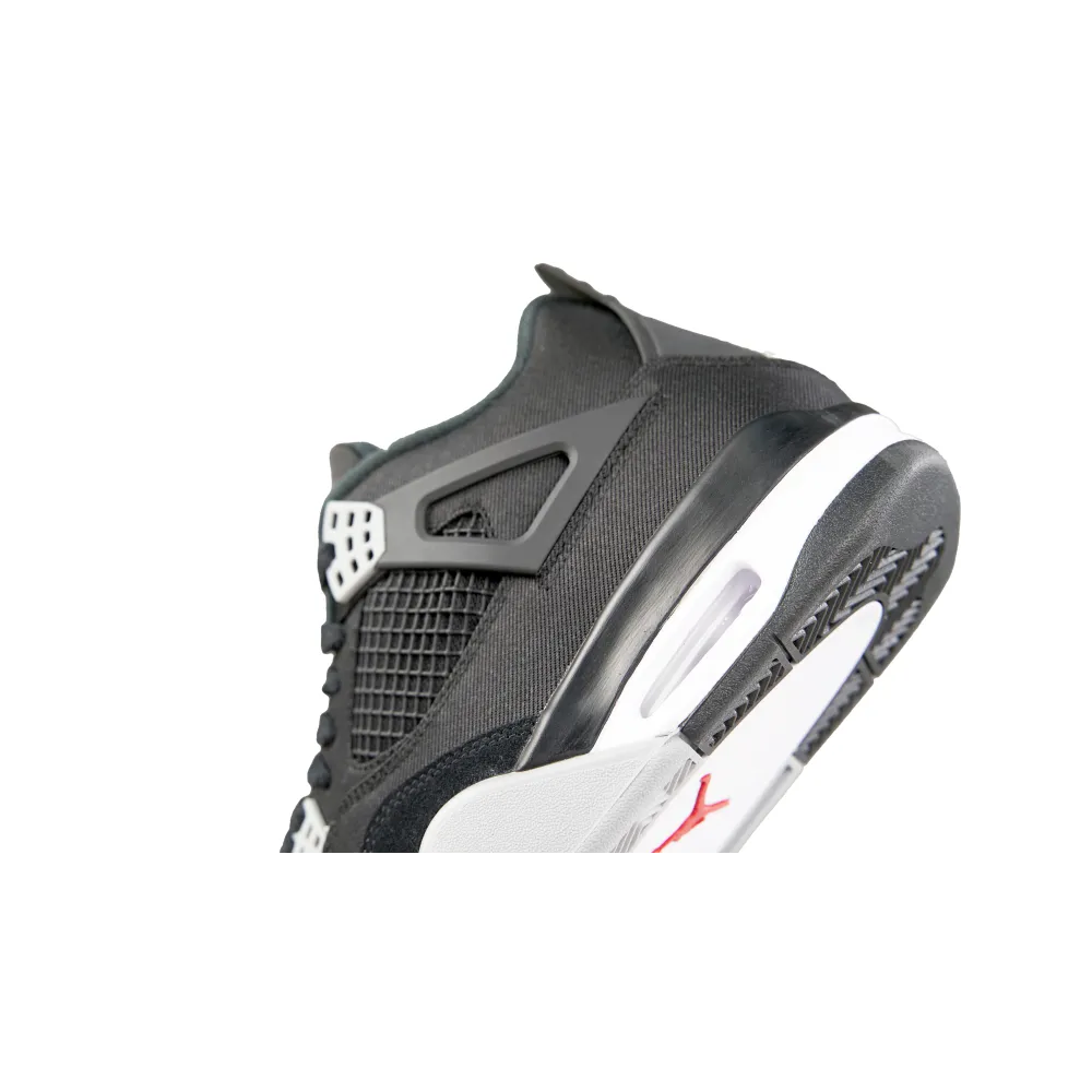PK God Batch Air Jordan 4 Retro Black Canvas DH7138-006