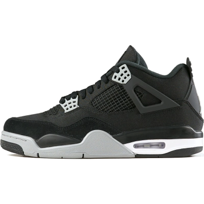PK God Batch Air Jordan 4 Retro Black Canvas DH7138-006 01