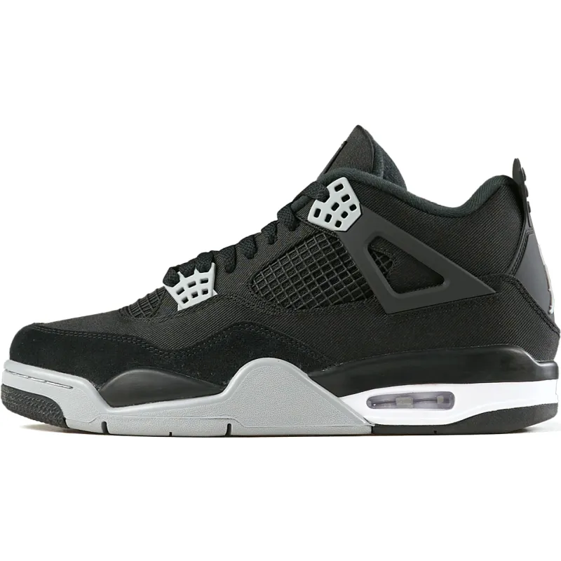 PK God Batch Air Jordan 4 Retro Black Canvas DH7138-006