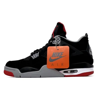 PK God Batch Air Jordan 4 Retro Bred 308497-060 01