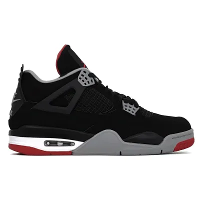 PK God Batch Air Jordan 4 Retro Bred 308497-060 02