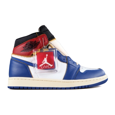 PK God Batch Union X Air Jordan 1  OG High Retro“Blue Toe”  BV1300-146 02