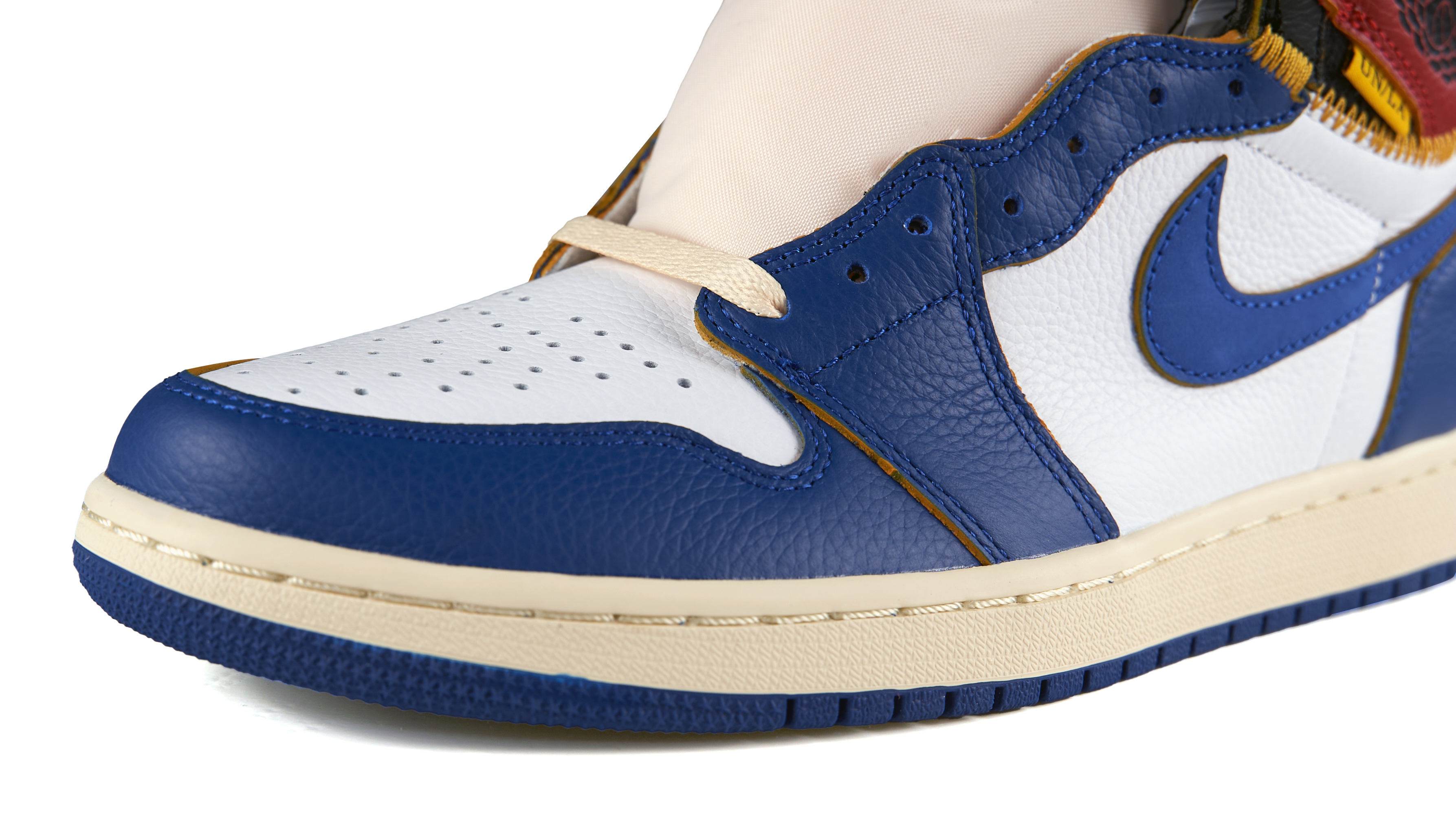 PK God Batch Union X Air Jordan 1  OG High Retro“Blue Toe”  BV1300-146