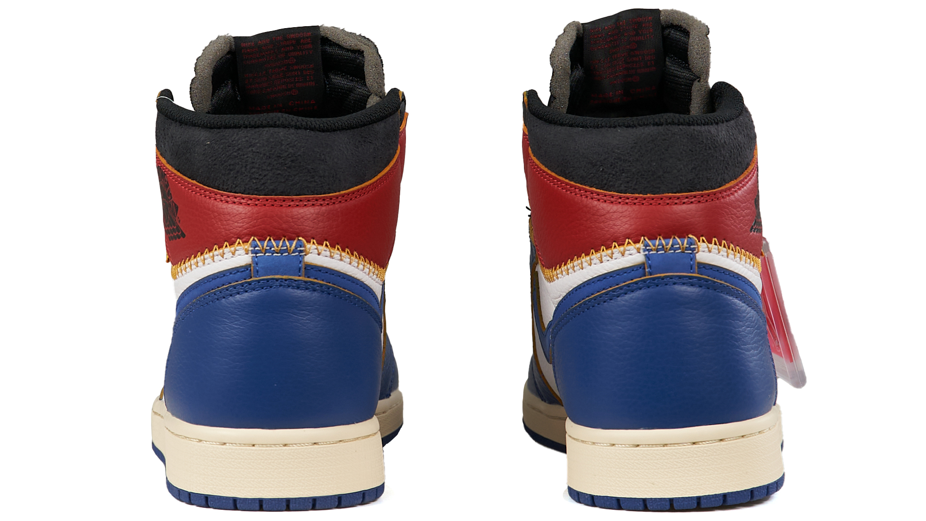 PK God Batch Union X Air Jordan 1  OG High Retro“Blue Toe”  BV1300-146