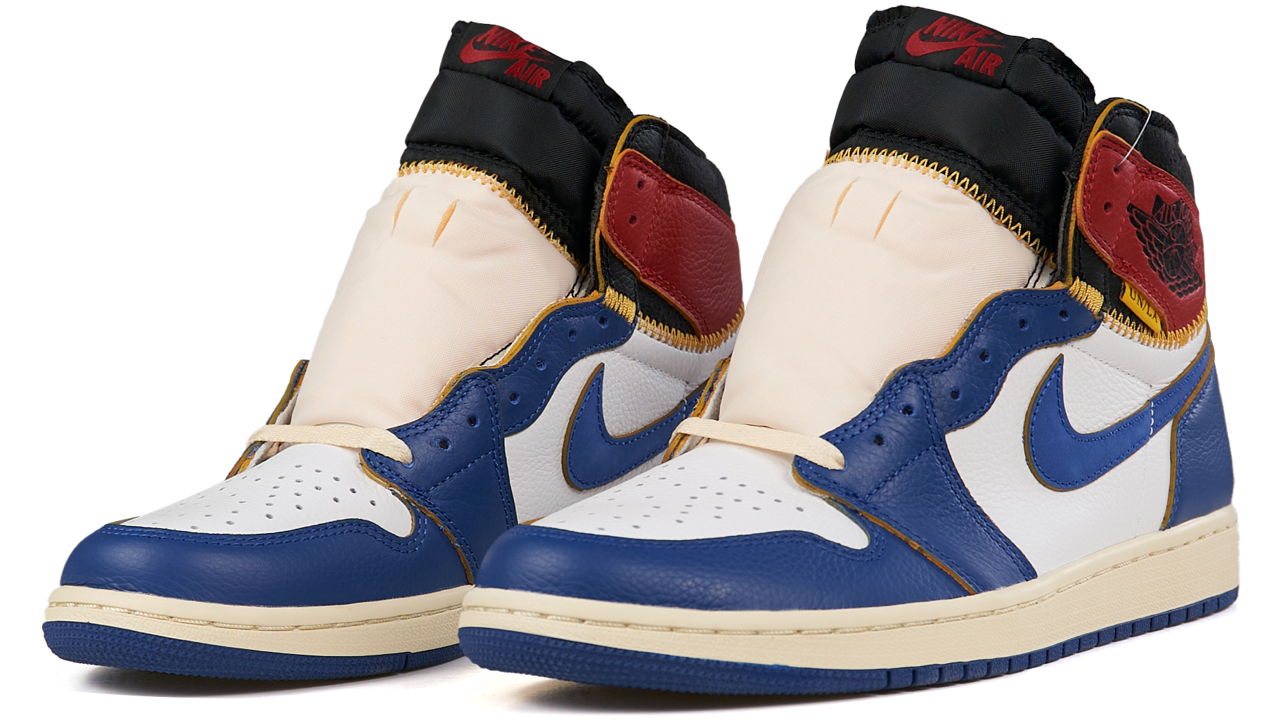 PK God Batch Union X Air Jordan 1  OG High Retro“Blue Toe”  BV1300-146