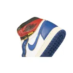 PK God Batch Union X Air Jordan 1  OG High Retro“Blue Toe”  BV1300-146