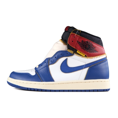 PK God Batch Union X Air Jordan 1  OG High Retro“Blue Toe”  BV1300-146 01