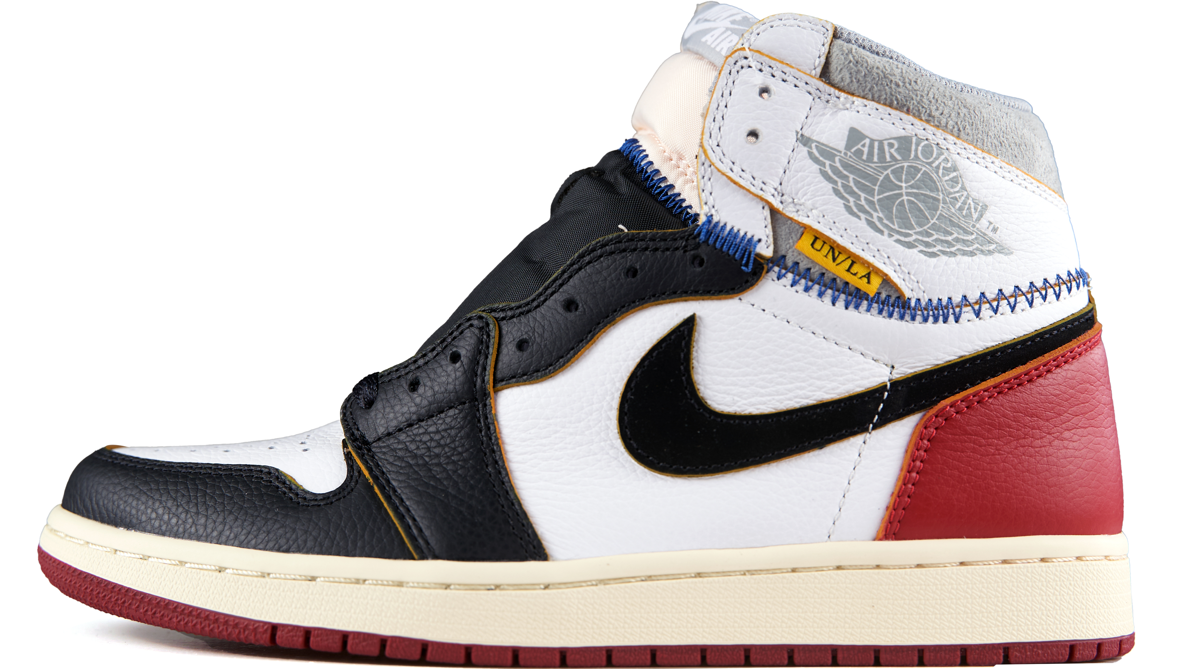 PK God Batch Union X Air Jordan 1 OG High Retro Black Toe BV1300-106