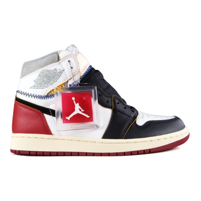 PK God Batch Union X Air Jordan 1 OG High Retro Black Toe BV1300-106 02