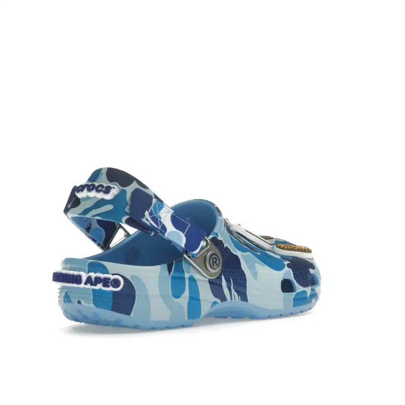Crocs Classic Clog A Bathing Ape ABC Camo Blue PB 250613