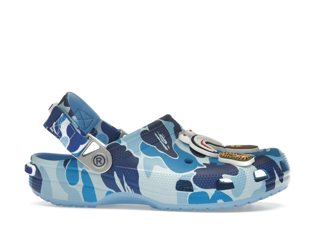 Crocs Classic Clog A Bathing Ape ABC Camo Blue PB 250613