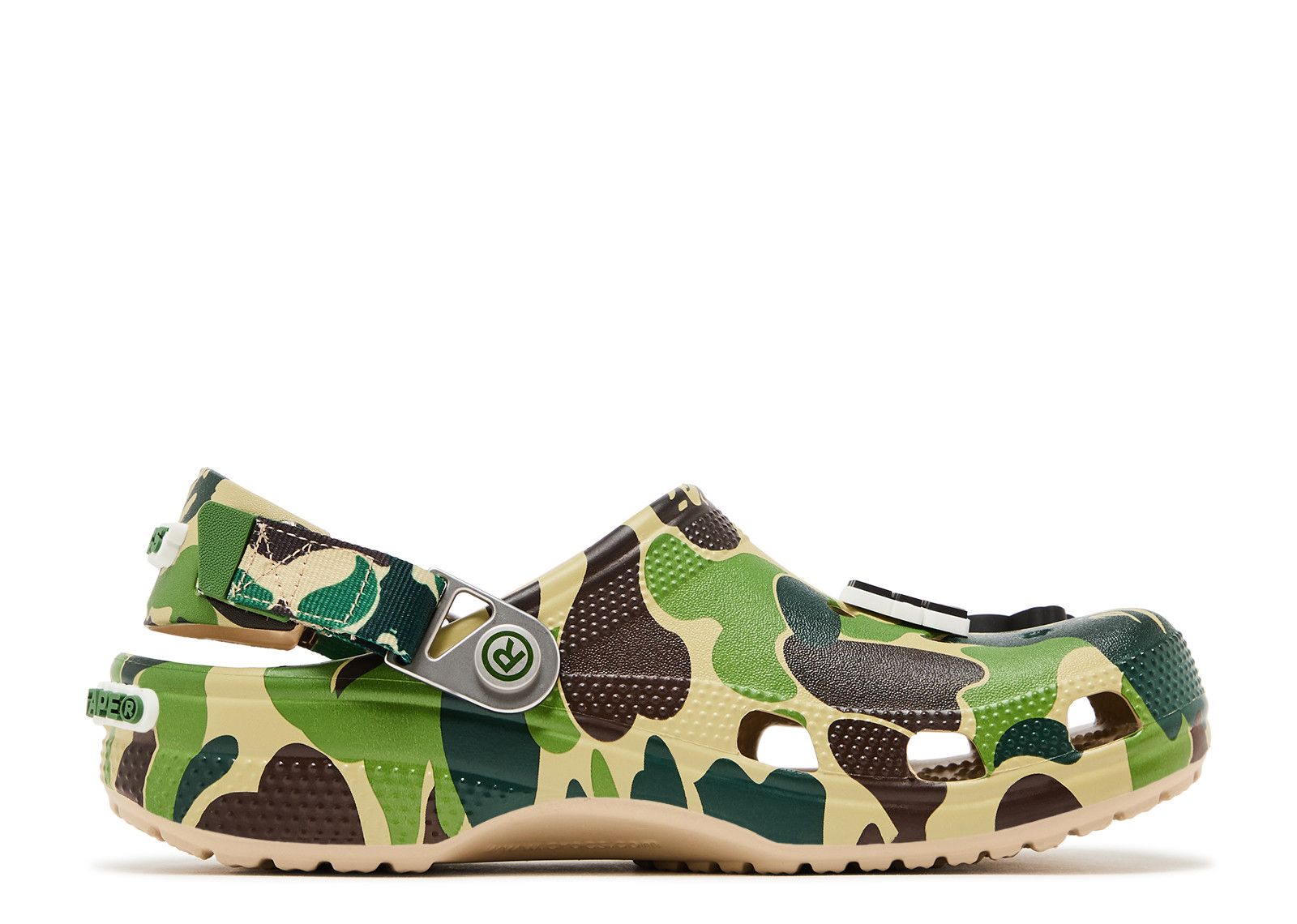 Crocs Classic Clog A Bathing Ape ABC Camo Green PB 250613