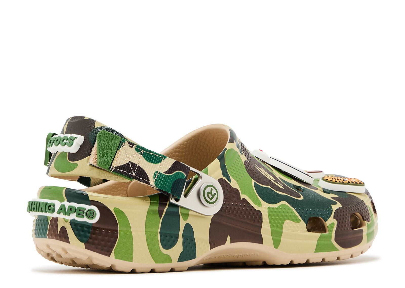 Crocs Classic Clog A Bathing Ape ABC Camo Green PB 250613