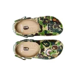 Crocs Classic Clog A Bathing Ape ABC Camo Green PB 250613