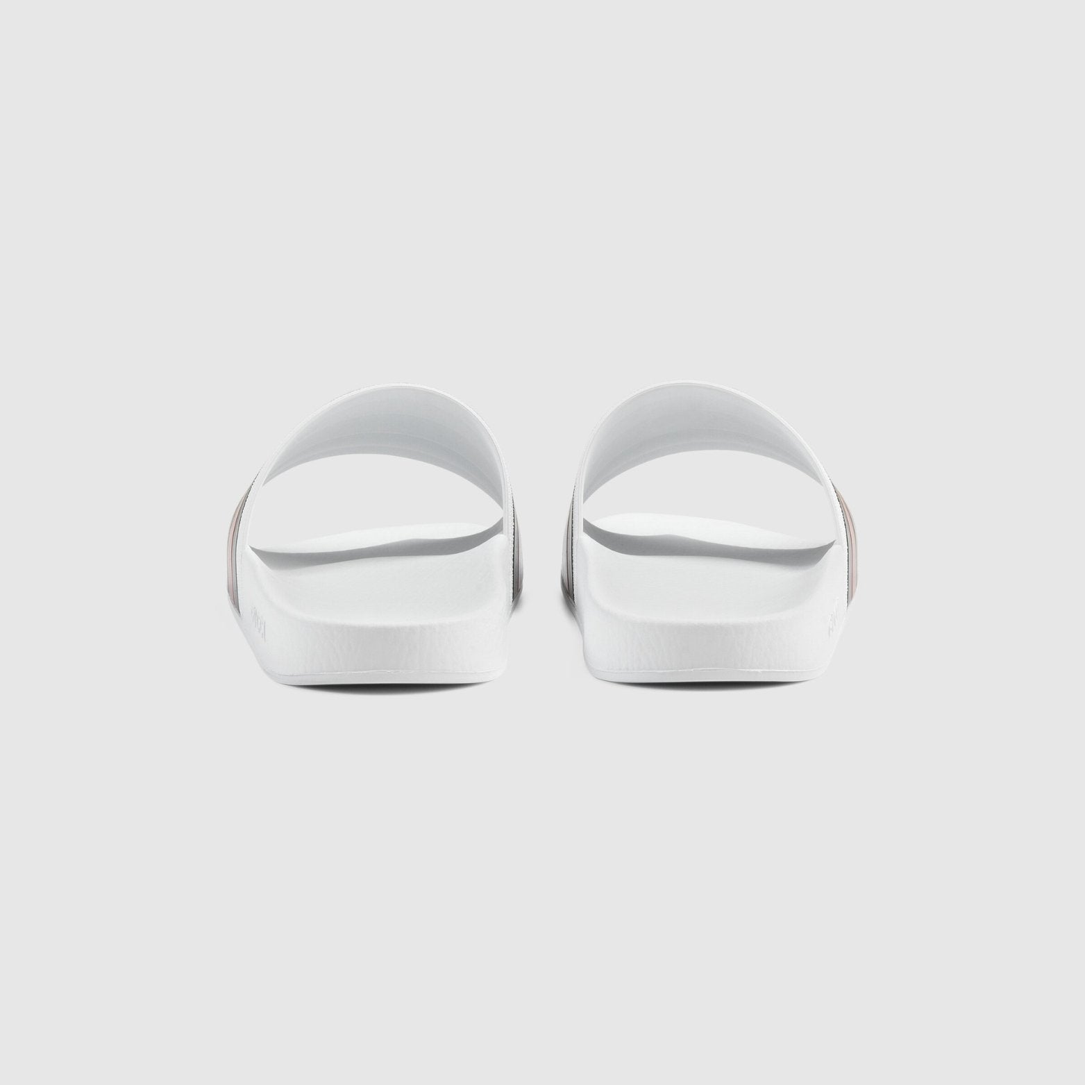 Gucci Pursuit Pool Slides White 308234 GIB10 9079