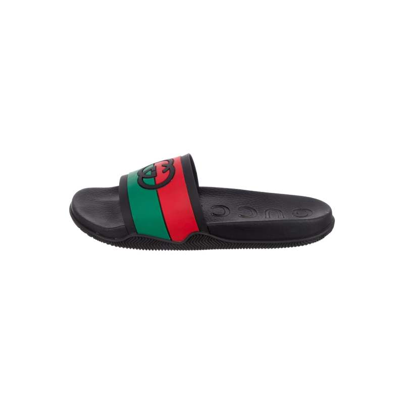 Gucci Slide Interlocking G Black 655265 JFA00 8815