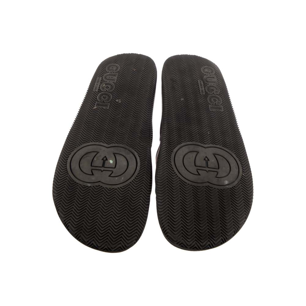 Gucci Slide Interlocking G Black 655265 JFA00 8815