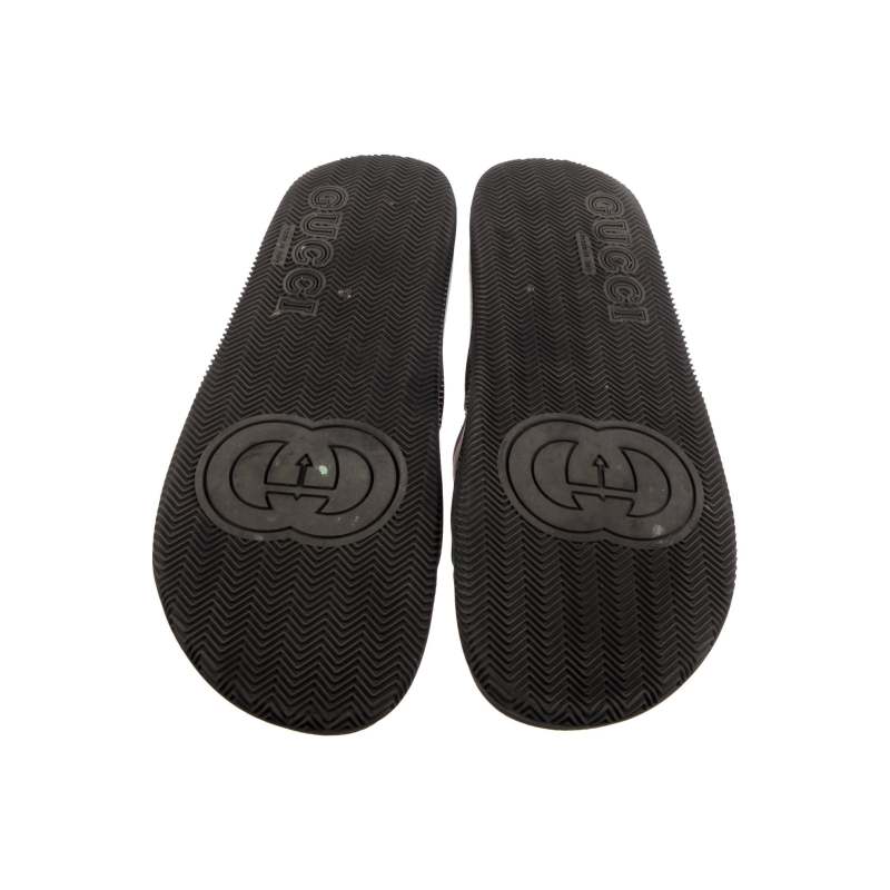 Gucci Slide Interlocking G Black 655265 JFA00 8815