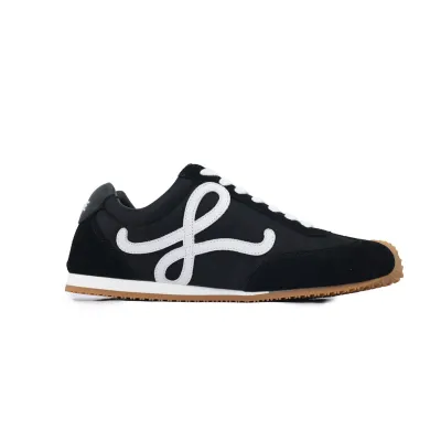 LOEWE Ballet Runner 2.0 Black Bnd White LLBR282X01-1102 02