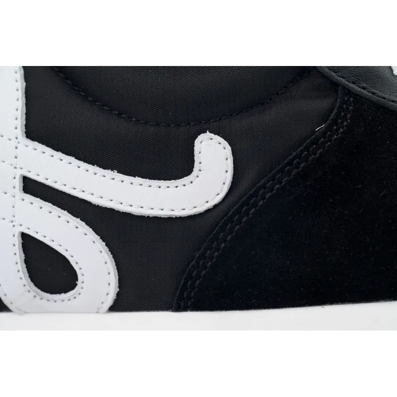 LOEWE Ballet Runner 2.0 Black Bnd White LLBR282X01-1102
