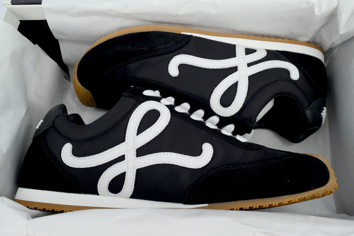 LOEWE Ballet Runner 2.0 Black Bnd White LLBR282X01-1102