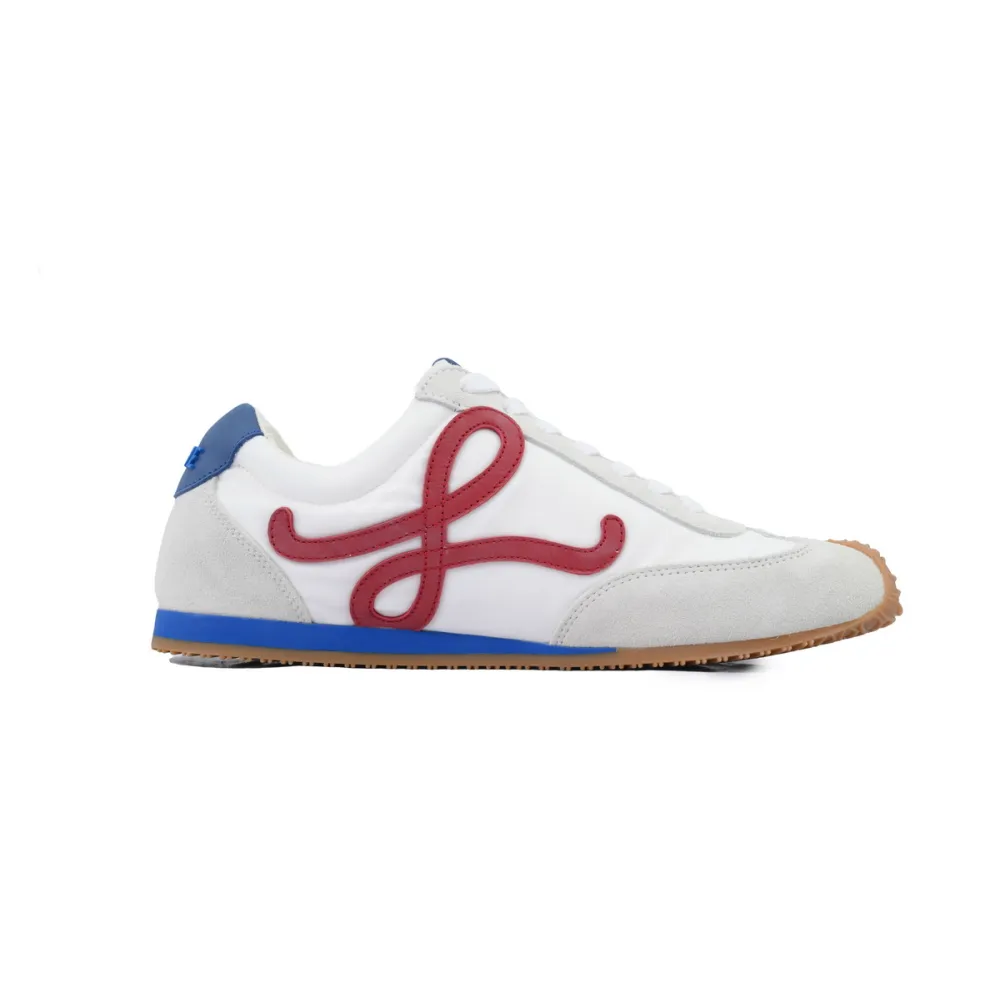 LOEWE Ballet Runner 2.0 White Red LLBR282X02-4868