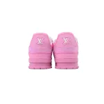 LV Trainer Sneaker Pink Cowboy 1AHT03