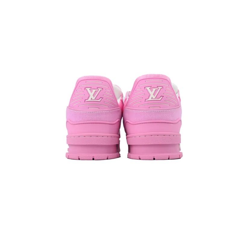LV Trainer Sneaker Pink Cowboy 1AHT03