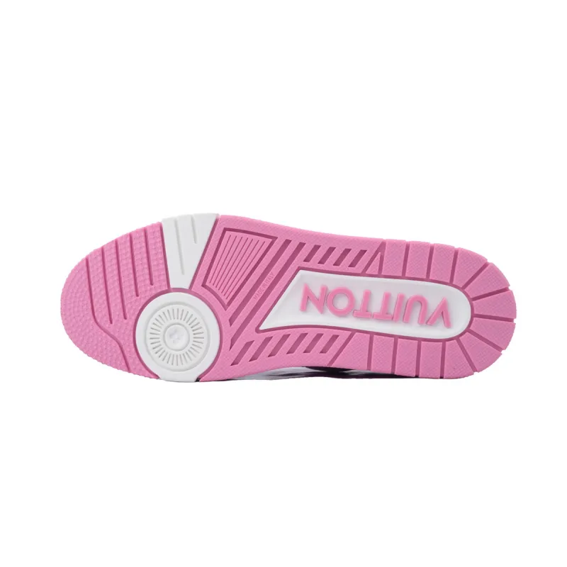 LV Trainer Sneaker Pink Cowboy 1AHT03