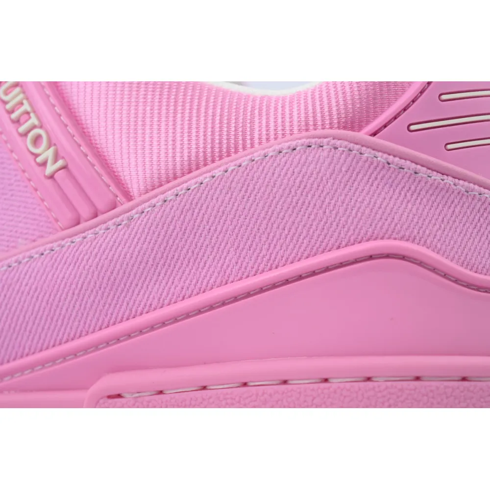 LV Trainer Sneaker Pink Cowboy 1AHT03