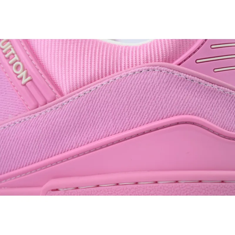 LV Trainer Sneaker Pink Cowboy 1AHT03