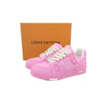 LV Trainer Sneaker Pink Cowboy 1AHT03