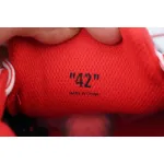 Off White Be Right Back Sneakers Black Red OMIA295V24 FAB00 11025