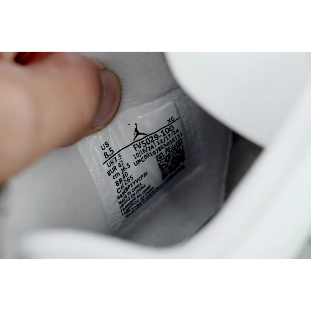 PK God Batch Air Jordan 4 Retro OG White Cement FV5029-100（2025）