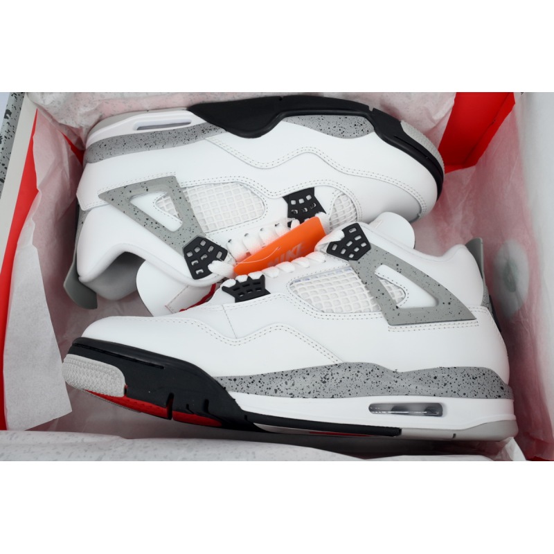 PK God Batch Air Jordan 4 Retro OG White Cement FV5029-100（2025）