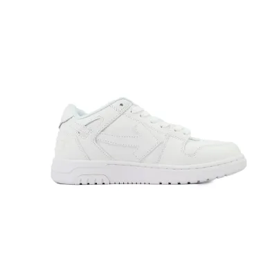 PK God Batch OFF-WHITE Out Of Office OOO Low Tops White and Blue Letters OMIA189F 24LEA006 0145 02