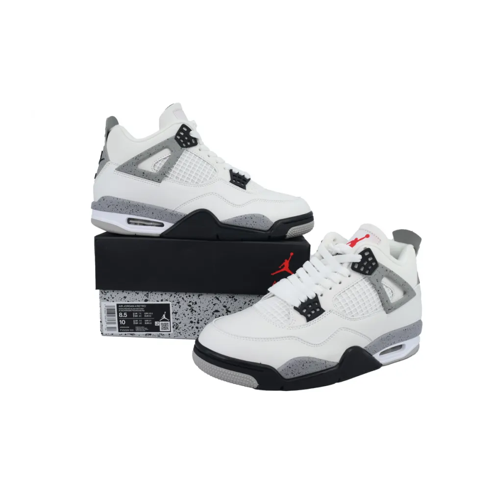 Special offer Batch Air Jordan 4 Retro OG White Cement FV5029-100