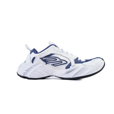 Balenciaga Monday Shoe in White Blue 825417 WDWTS 4090 02